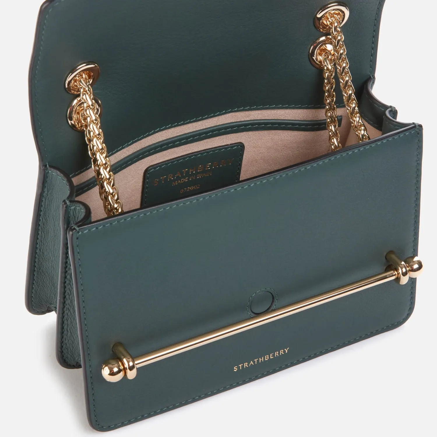 Mini Bags*Strathberry Women's East/West Mini Bag - Bottle Green