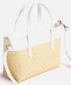 Mini Bags*Ted Baker Blesha Magnolia Raffia Mini Tote Bag