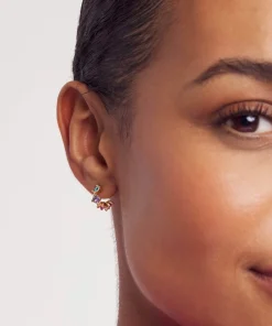 Earrings*Ted Baker Cresita Gold-Tone Hoop Earrings