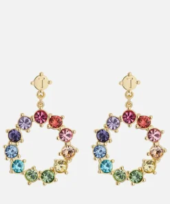 Earrings*Ted Baker Crissty Gold-Tone Hoop Drop Earrings