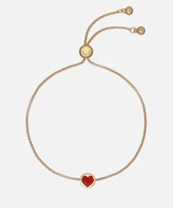 Bracelets & Bangles*Ted Baker Harock Heart Gold-Tone Bracelet