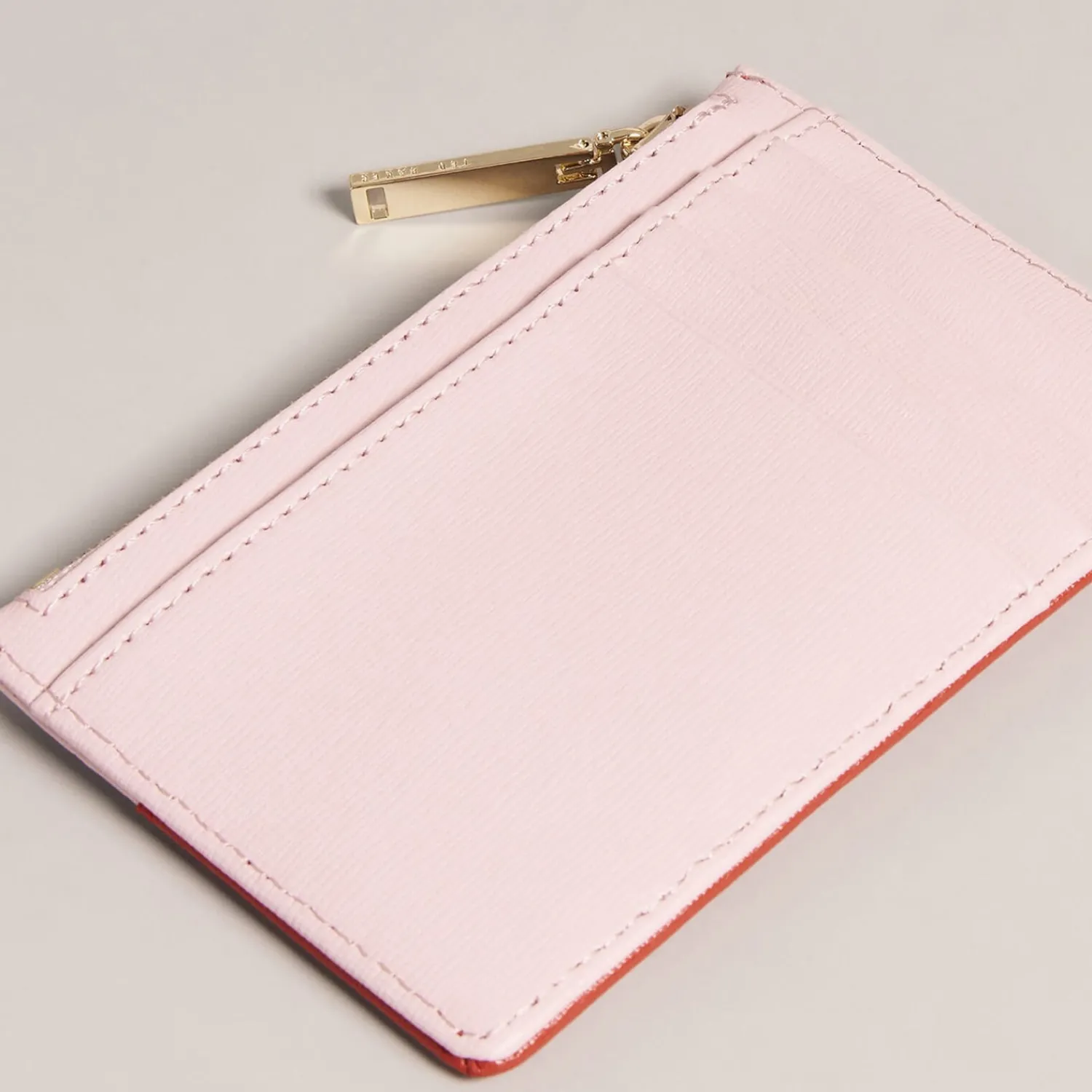 Purses And Cardholders*Ted Baker Huni Two-Tone Heart Leather Purse