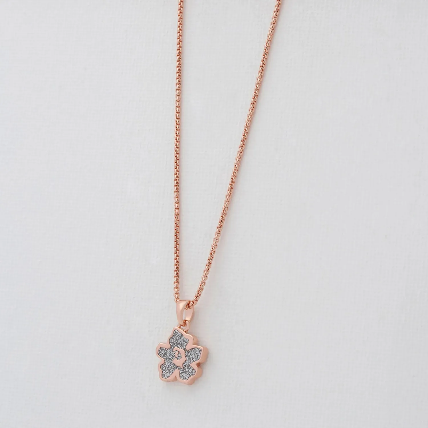 Jewellery Sets*Ted Baker Lilea Rose Gold-Tone And Glittered Enamel Necklace
