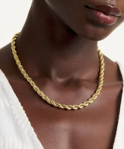 Jewellery Sets*Ted Baker Lydiaa Rope Chain Gold-Tone Necklace