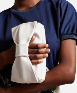 Clutch Bags*Ted Baker Niasa Leather Bow Detail Clutch