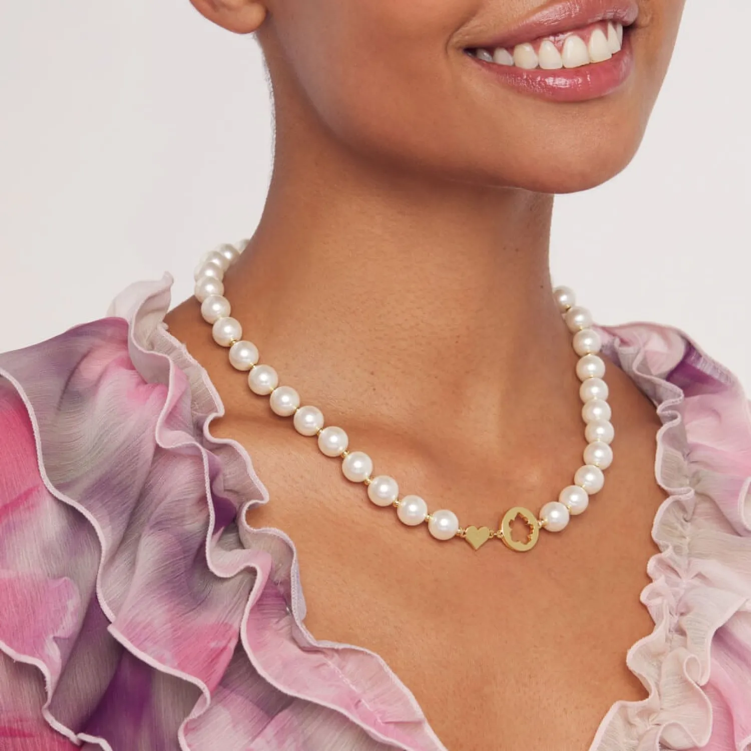 Necklaces*Ted Baker Palooma Gold-Tone Faux Pearl Necklace