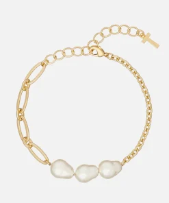Bracelets & Bangles*Ted Baker Peresha Gold-Tone And Faux Pearl Bracelet