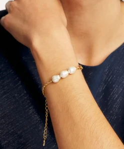 Bracelets & Bangles*Ted Baker Peresha Gold-Tone And Faux Pearl Bracelet