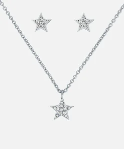 Necklaces*Ted Baker Saskiya Silver-Tone Necklace And Stud Earrings Set