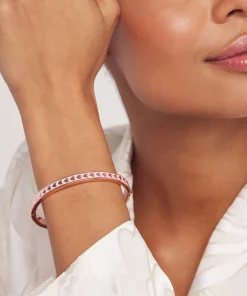 Bracelets & Bangles*Ted Baker Women's Elliee Enamel Heart Bangle - Rose Gold/Pink