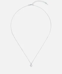 Necklaces*Ted Baker Women's Hannela Crystal Heart Pendant - Silver/Crystal