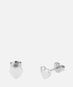 Earrings*Ted Baker Women's Harly Tiny Heart Stud Earrings - Silver