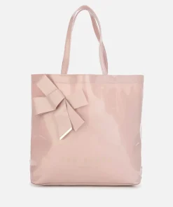 Shoulder Bags*Ted Baker Women's Nicon Knot Bow Large Icon Bag - Pl-Pink