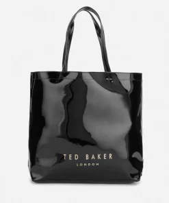 Shoulder Bags*Ted Baker Women's Nicon Knot Bow Large Icon Bag - Black
