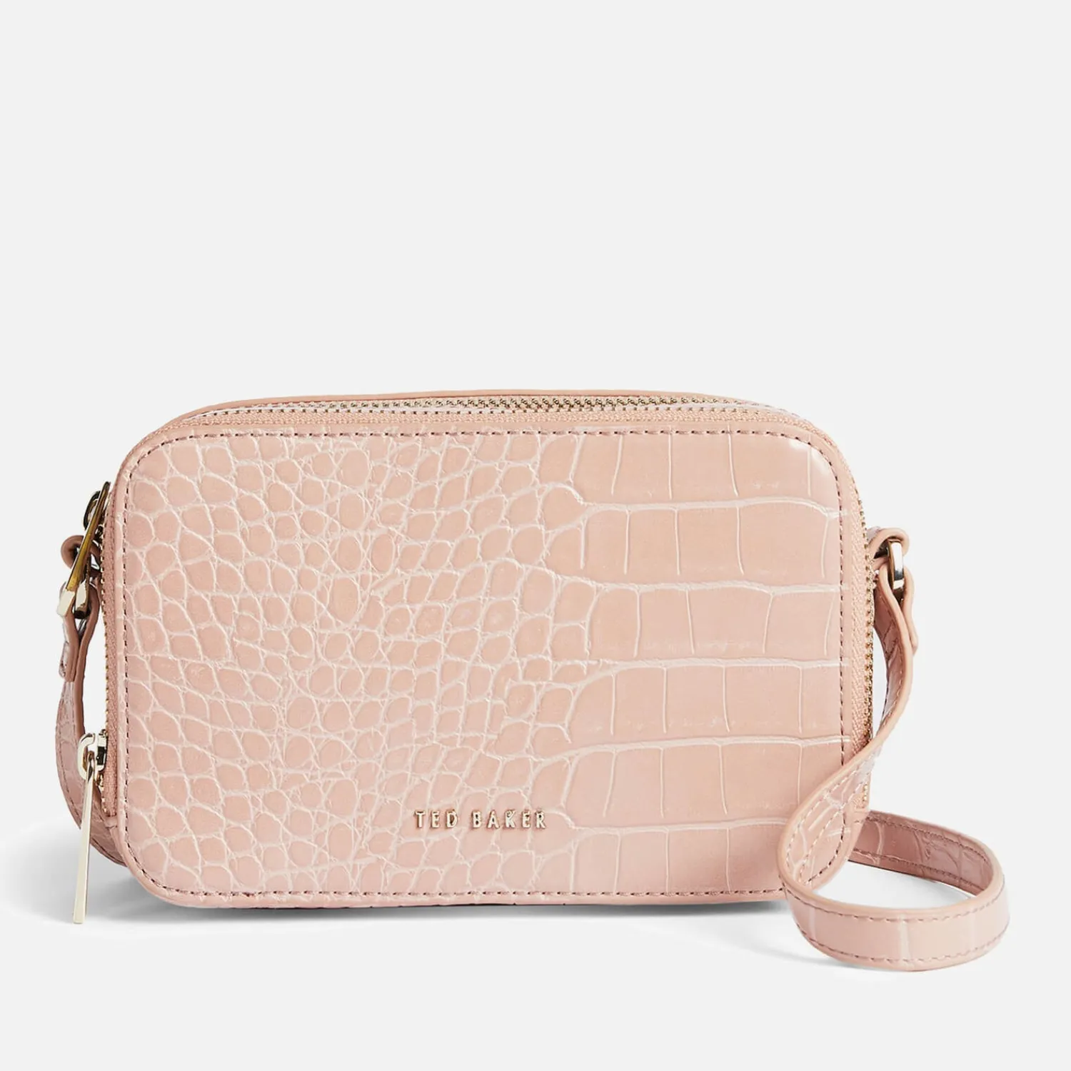 Mini Bags*Ted Baker Women's Stina Double Zip Mini Camera Bag - Mid-Pink