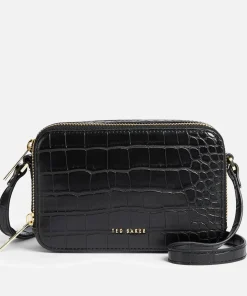 Mini Bags*Ted Baker Women's Stina Double Zip Mini Camera Bag - Black