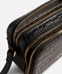 Mini Bags*Ted Baker Women's Stina Double Zip Mini Camera Bag - Black