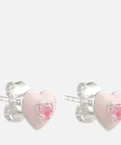 Earrings*THOMAS SABO Charming Heart Silver-Tone Earrings