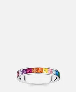 Jewellery Sets*THOMAS SABO Crystal Sterling Silver Ring