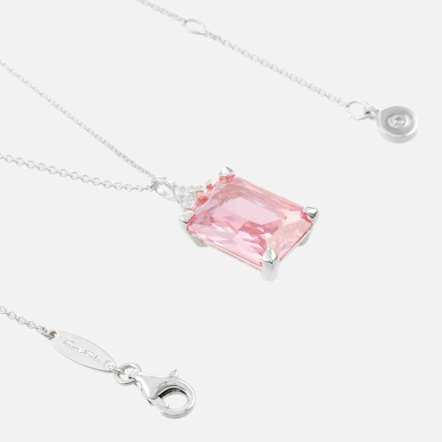 Necklaces*THOMAS SABO Heritage Silver-Tone Crystal Necklace