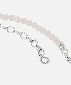 Bracelets & Bangles*THOMAS SABO Silver-Tone Rose Quartz Bracelet