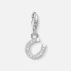 Necklaces*THOMAS SABO Women's Charm Pendant Horseshoe - White