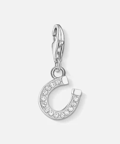 Necklaces*THOMAS SABO Women's Charm Pendant Horseshoe - White