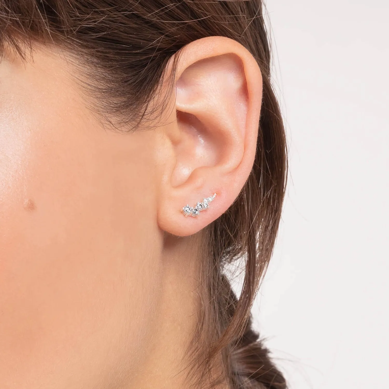 Earrings*THOMAS SABO Women's Ear Climber - White