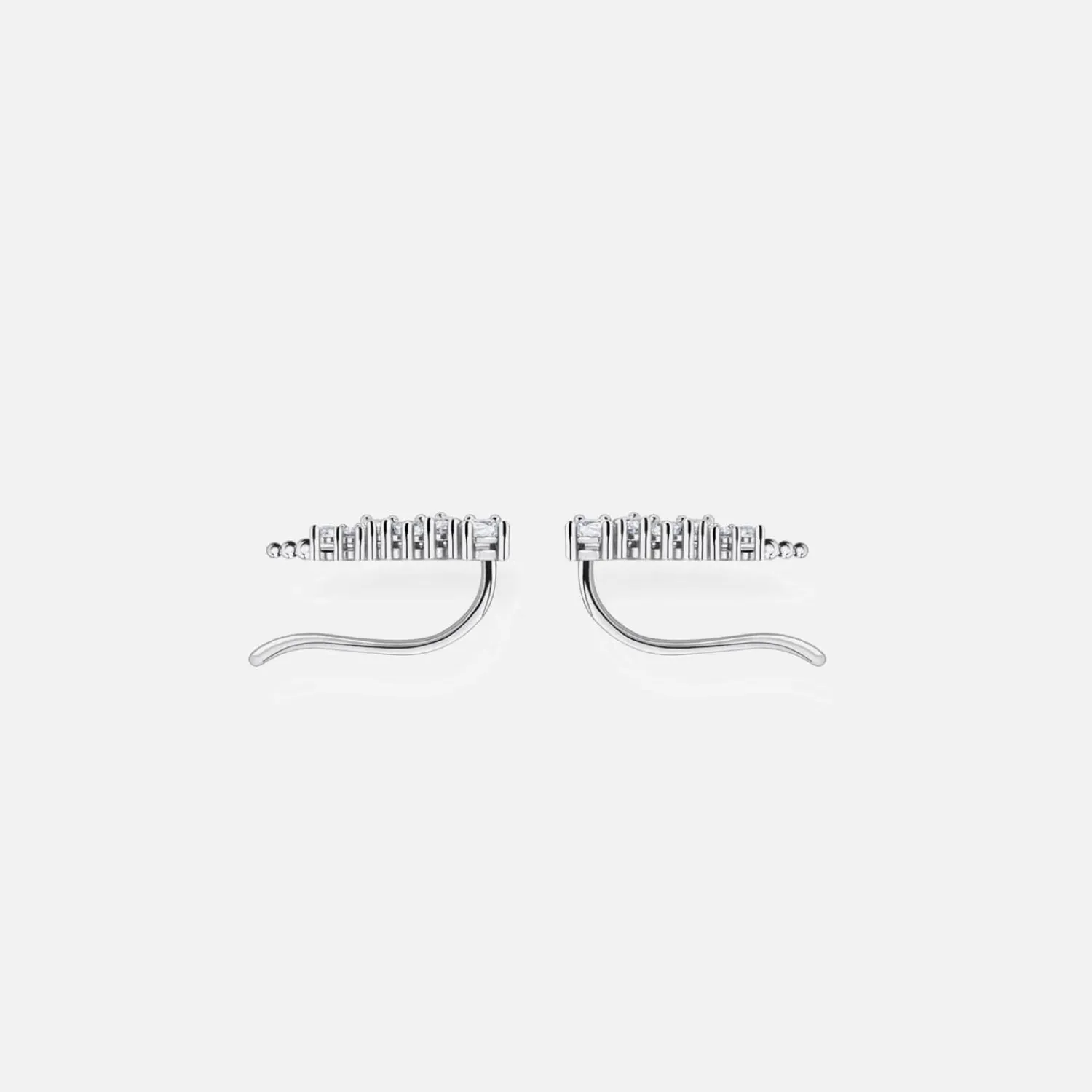 Earrings*THOMAS SABO Women's Ear Climber - White
