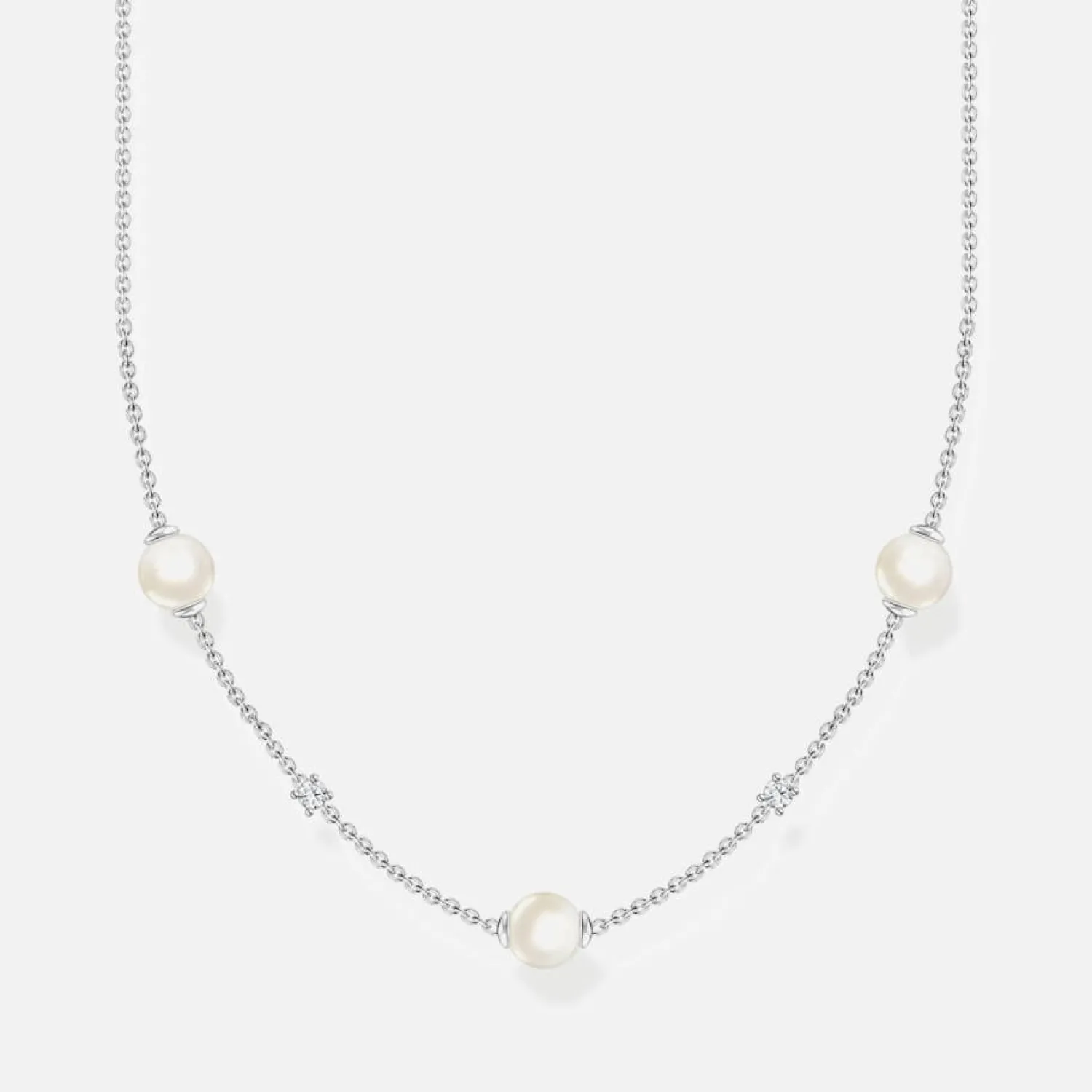 Necklaces*THOMAS SABO Women's Multi Pearl Necklace - Silver