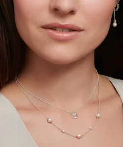 Necklaces*THOMAS SABO Women's Multi Pearl Necklace - Silver