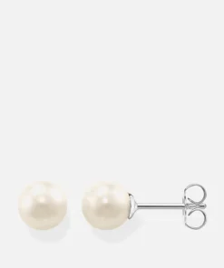 Earrings*THOMAS SABO Women's Pearl Stud - Silver
