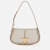 Shoulder Bags*Tod's Micro Demi Lune Leather Bag