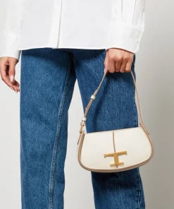 Shoulder Bags*Tod's Micro Demi Lune Leather Bag