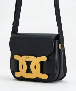 Shoulder Bags*Tod's Women's Logo Detail Shoulder Bag - Black