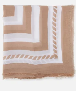 Hats Scarves & Gloves*Tommy Hilfiger Coast Cotton And Modal-Blend Square Scarf