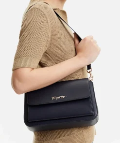 Shoulder Bags*Tommy Hilfiger Iconic Faux Leather Shoulder Bag