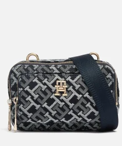 Crossbody Bags*Tommy Hilfiger Iconic Tommy Denim-Jacquard Camera Bag