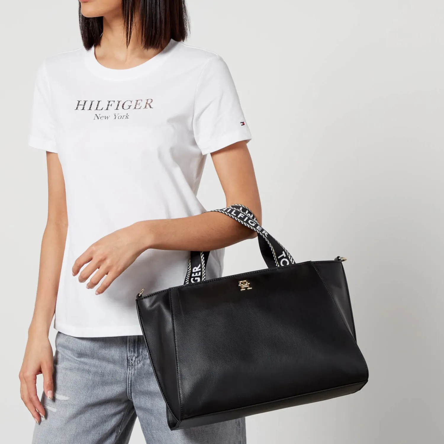 Tote Bags*Tommy Hilfiger Tommy Life Faux Leather Tote Bag