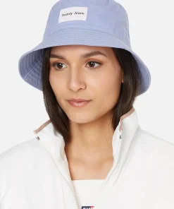 Hats Scarves & Gloves*Tommy Jeans Sports Elevated Cotton-Twill Bucket Hat