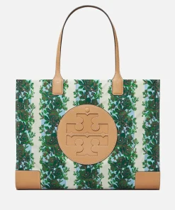 Tote Bags*Tory Burch Ella Floral Canvas Tote Bag