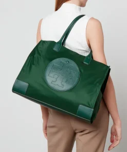 Tote Bags*Tory Burch Ella Logo Nylon Tote Bag