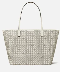 Tote Bags*Tory Burch Ever-Ready Monogram Coated-Canvas Tote Bag