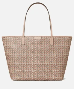 Tote Bags*Tory Burch Ever-Ready Monogram Coated-Canvas Tote Bag