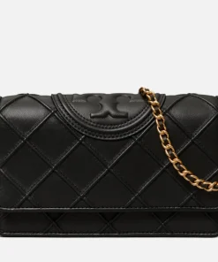 Shoulder Bags*Tory Burch Fleming Quilted Leather Shoulder Bag