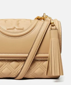 Shoulder Bags*Tory Burch Fleming Small Convertible Leather Shoulder Bag