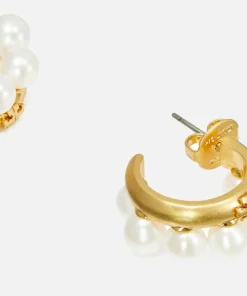 Earrings*Tory Burch Kira Gold-Plated And Freshwater Pearl Earrings