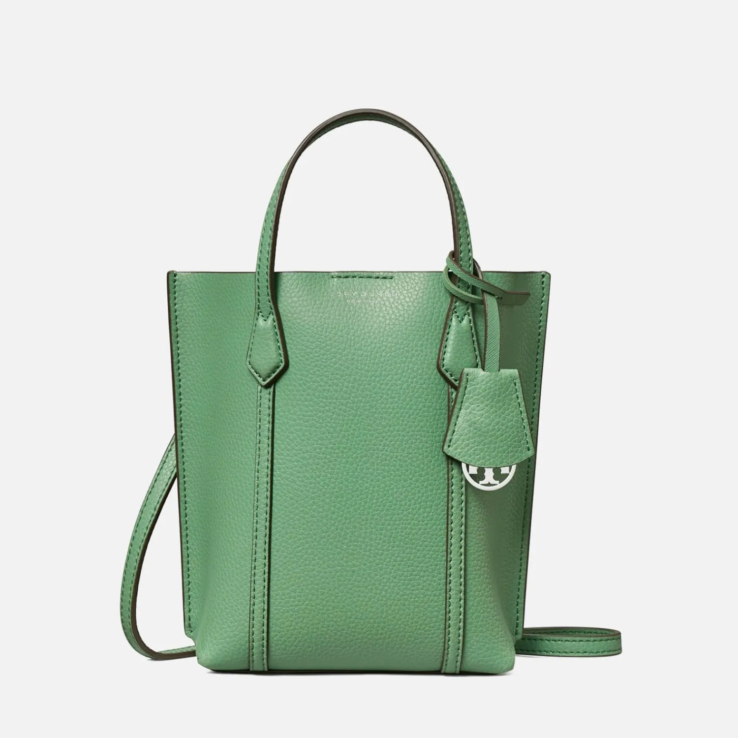 Mini Bags*Tory Burch Mini Perry Leather Tote Bag