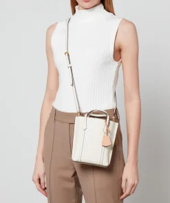 Mini Bags*Tory Burch Mini Perry Leather Tote Bag