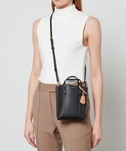 Tote Bags*Tory Burch Mini Perry Leather Tote Bag